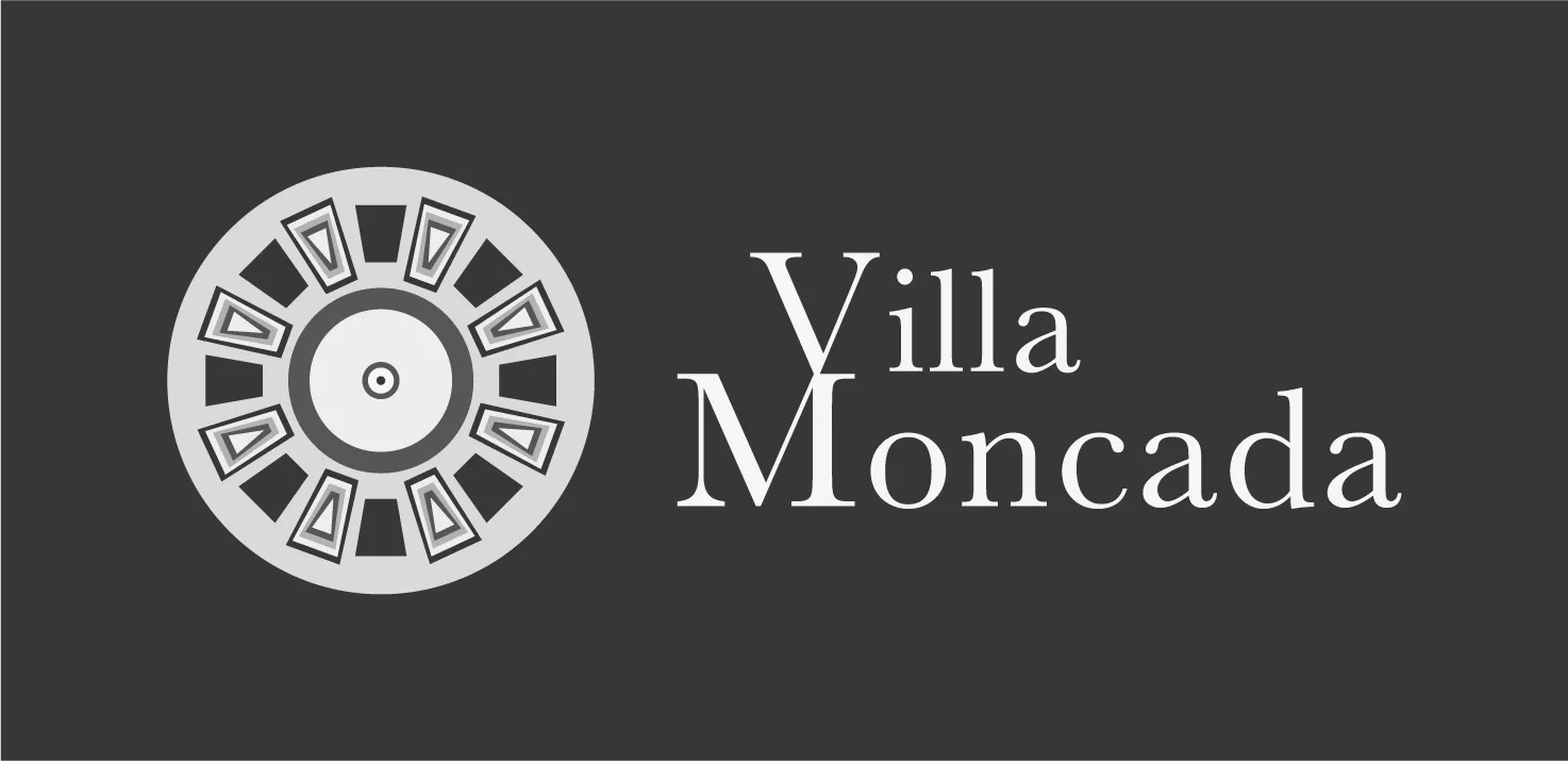Marchio Villa Moncada in negativo