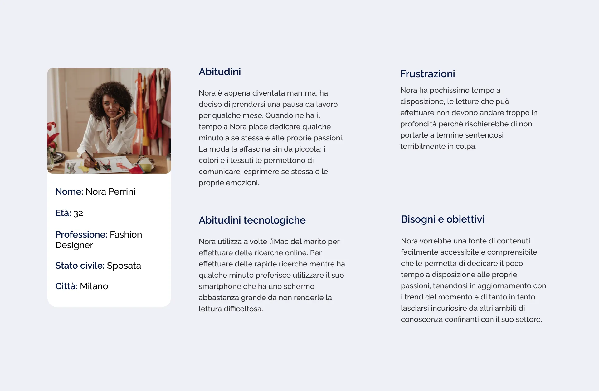 Terzo proto-user personas