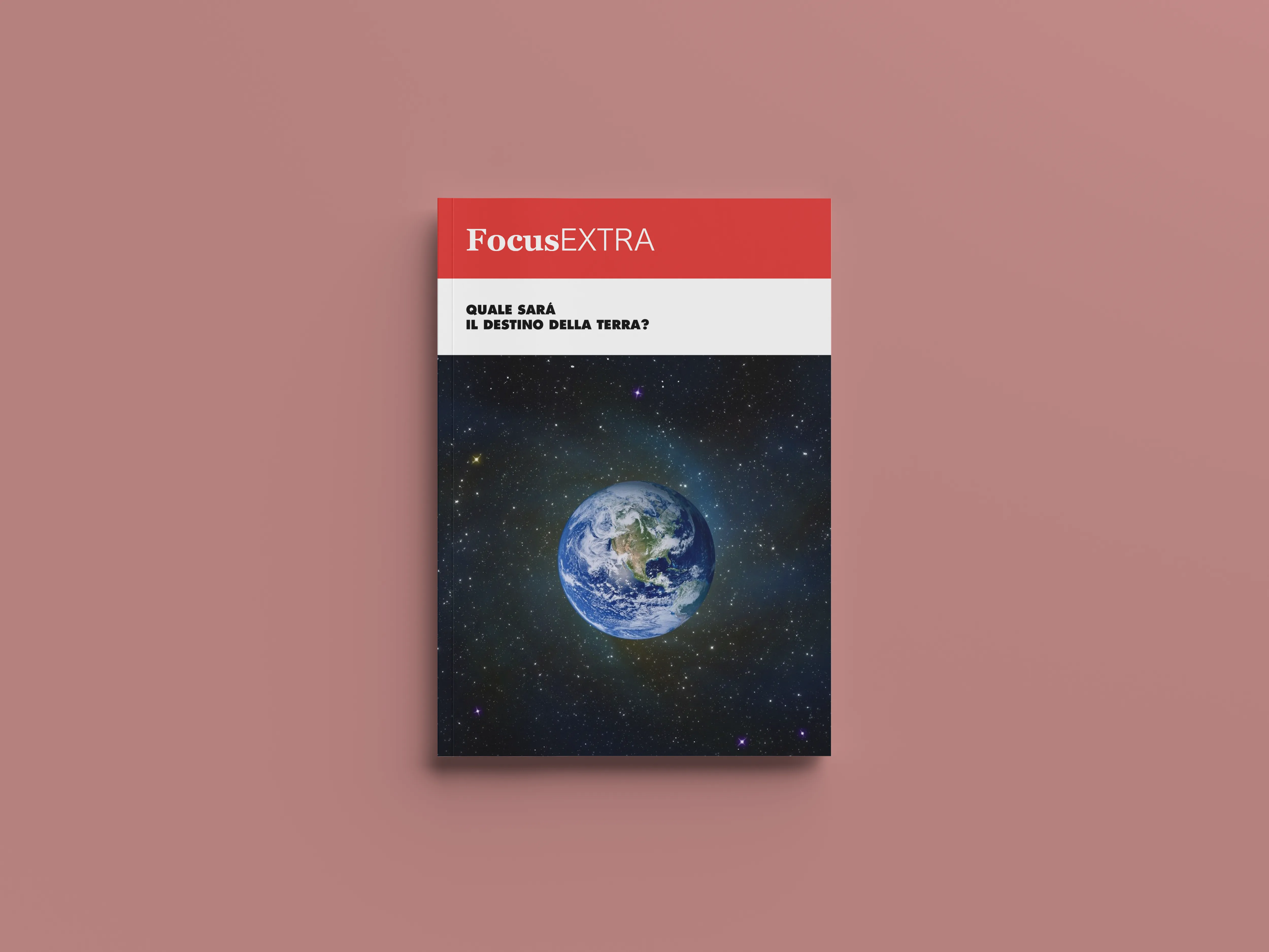 Prima di copertina magazine Il destino della terra