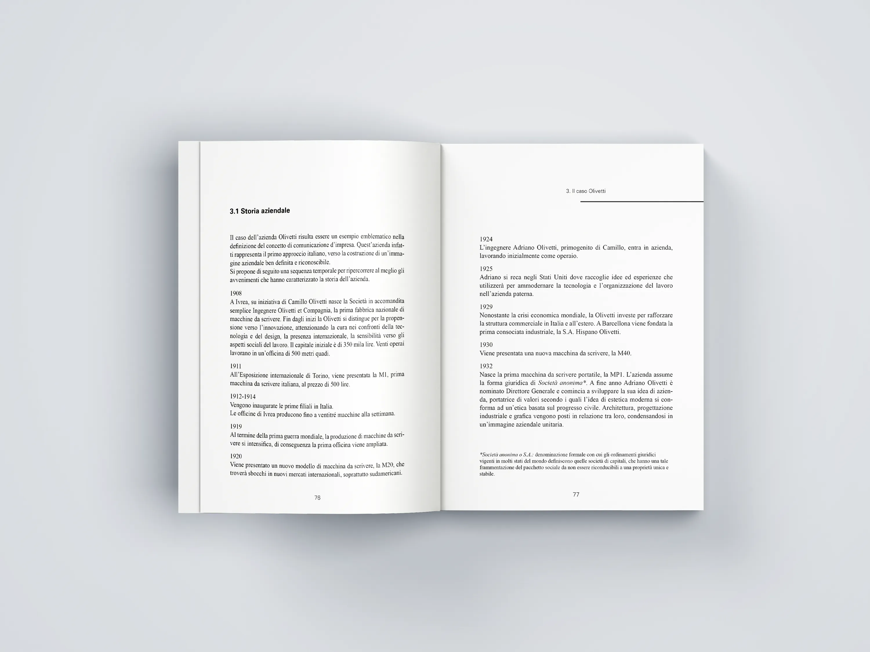 Pagine interne elaborato