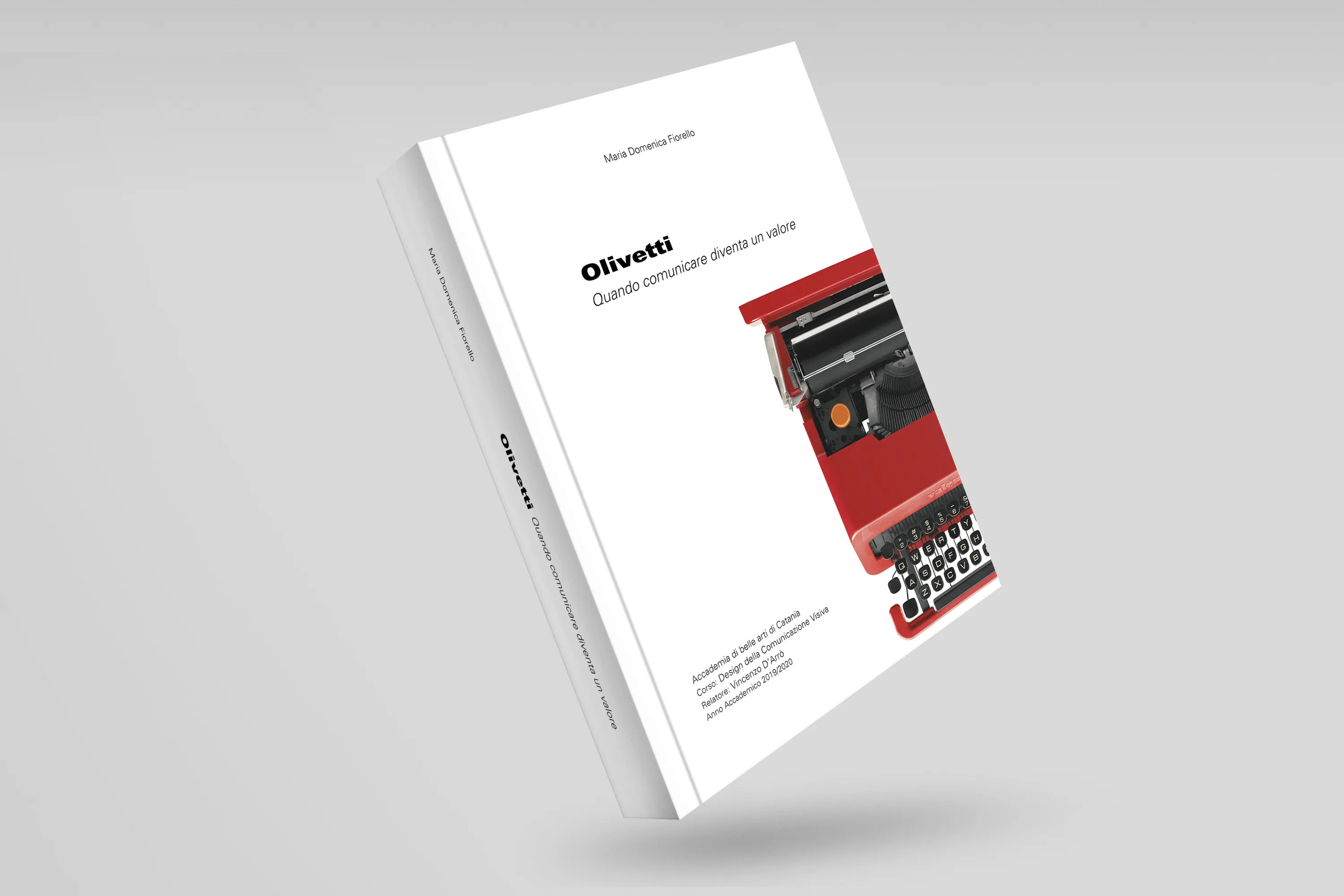 Prima di copertina Olivetti