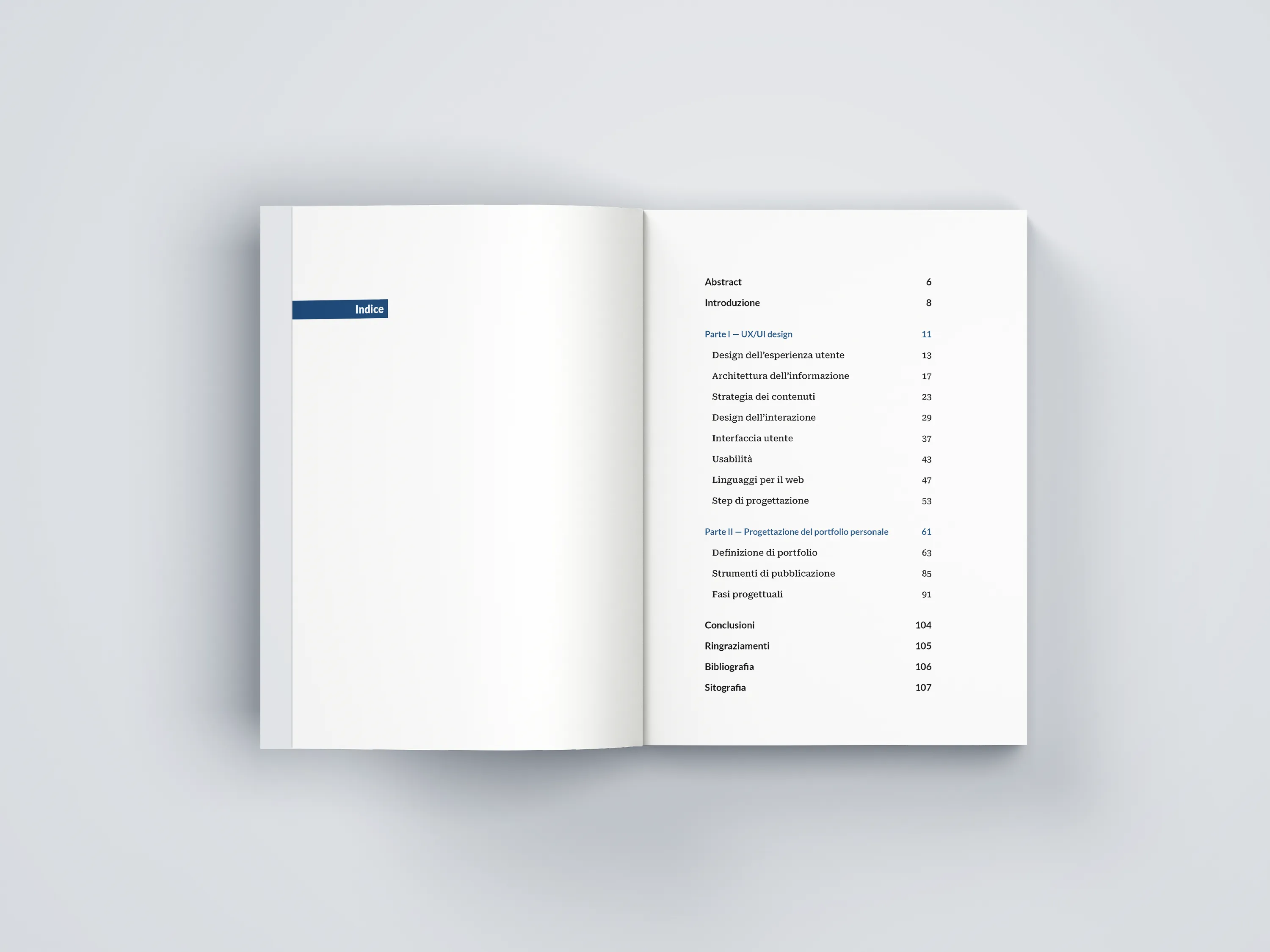 Pagine interne elaborato