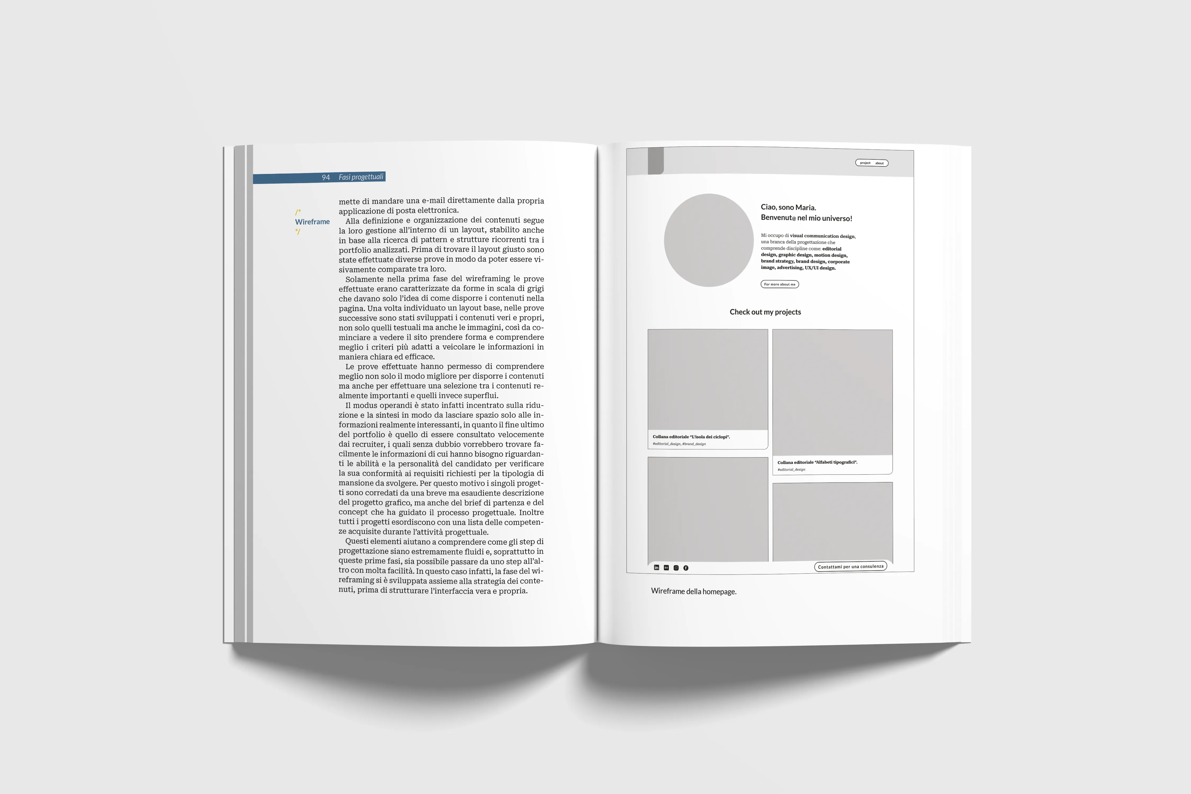 Pagine interne elaborato