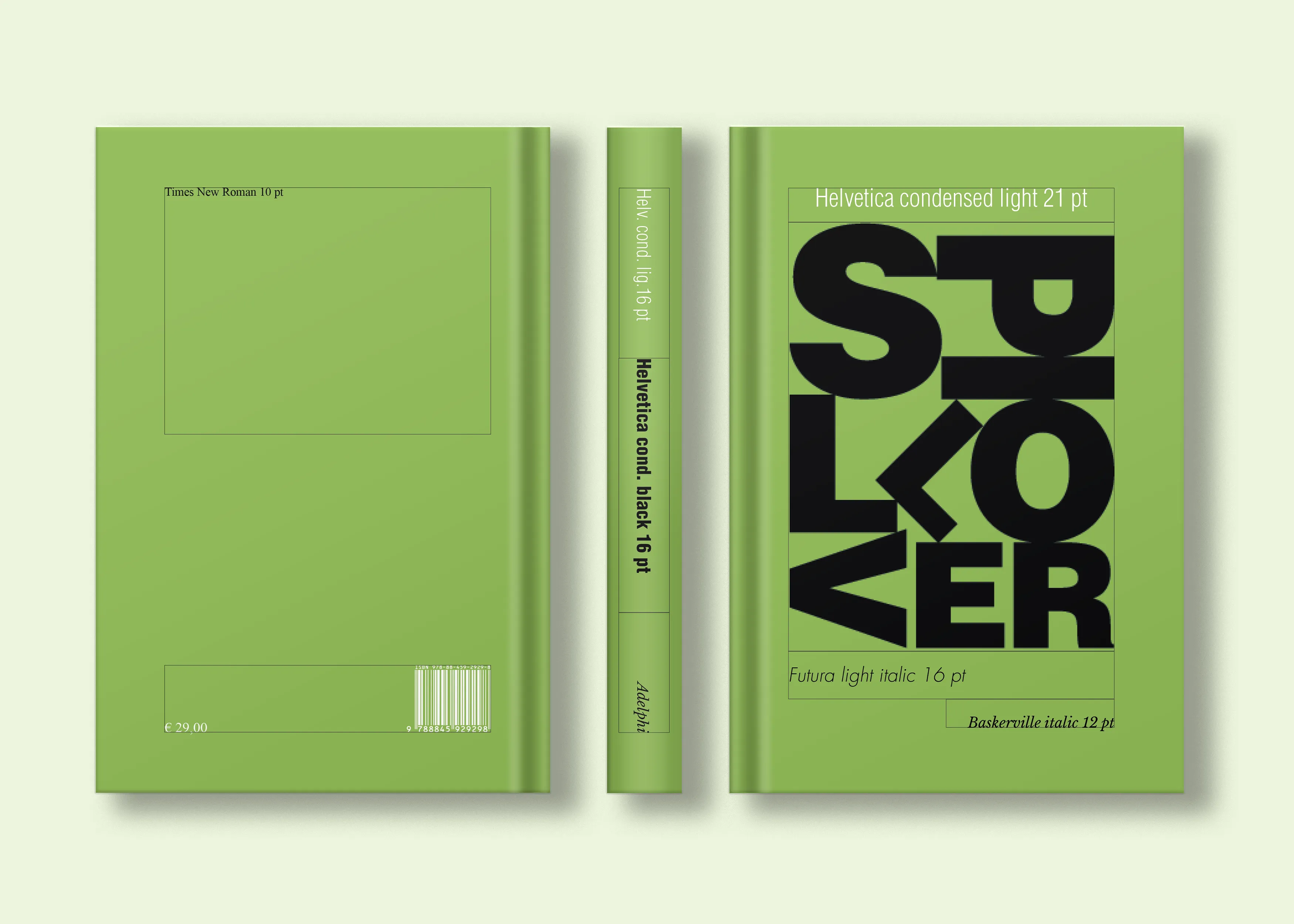 Costruzione copertina di Spillover