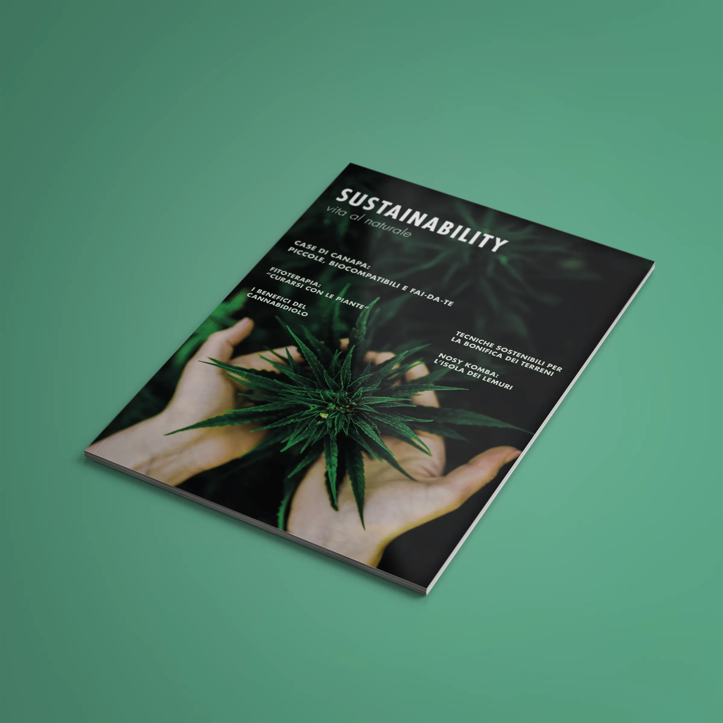 Copertina magazine Sustainabilty