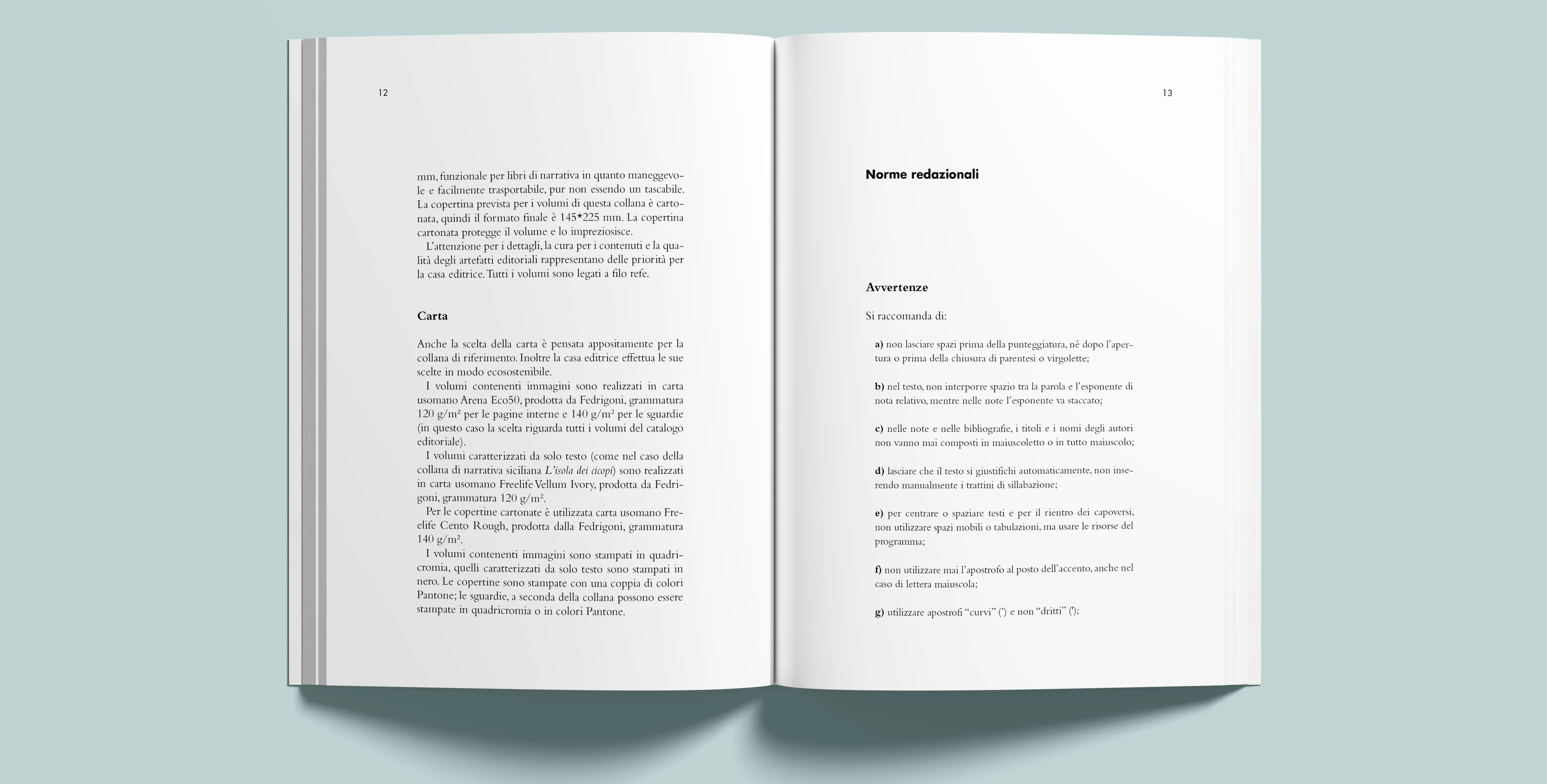 Pagina interna del manuale