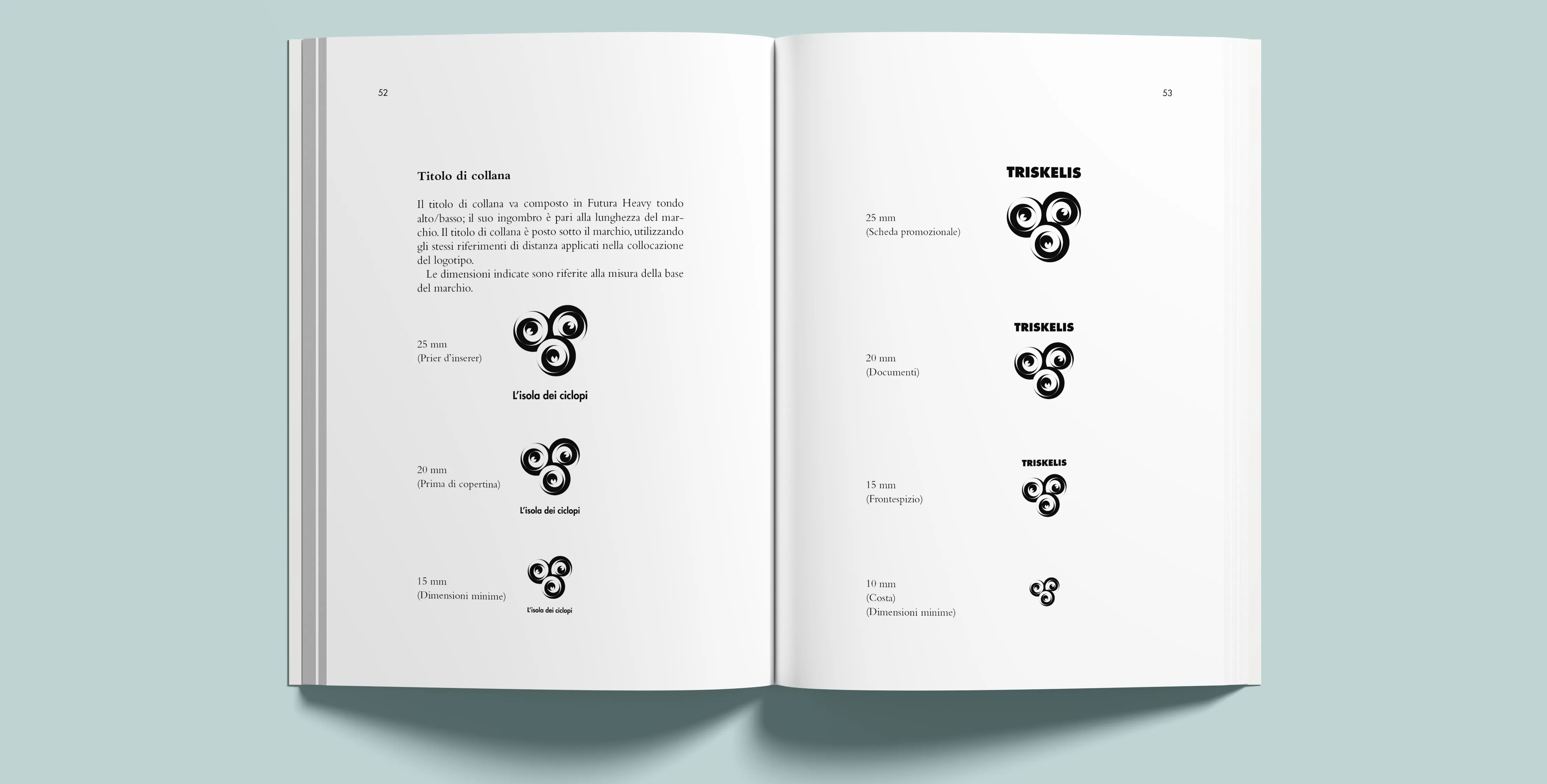 Pagina interna del manuale
