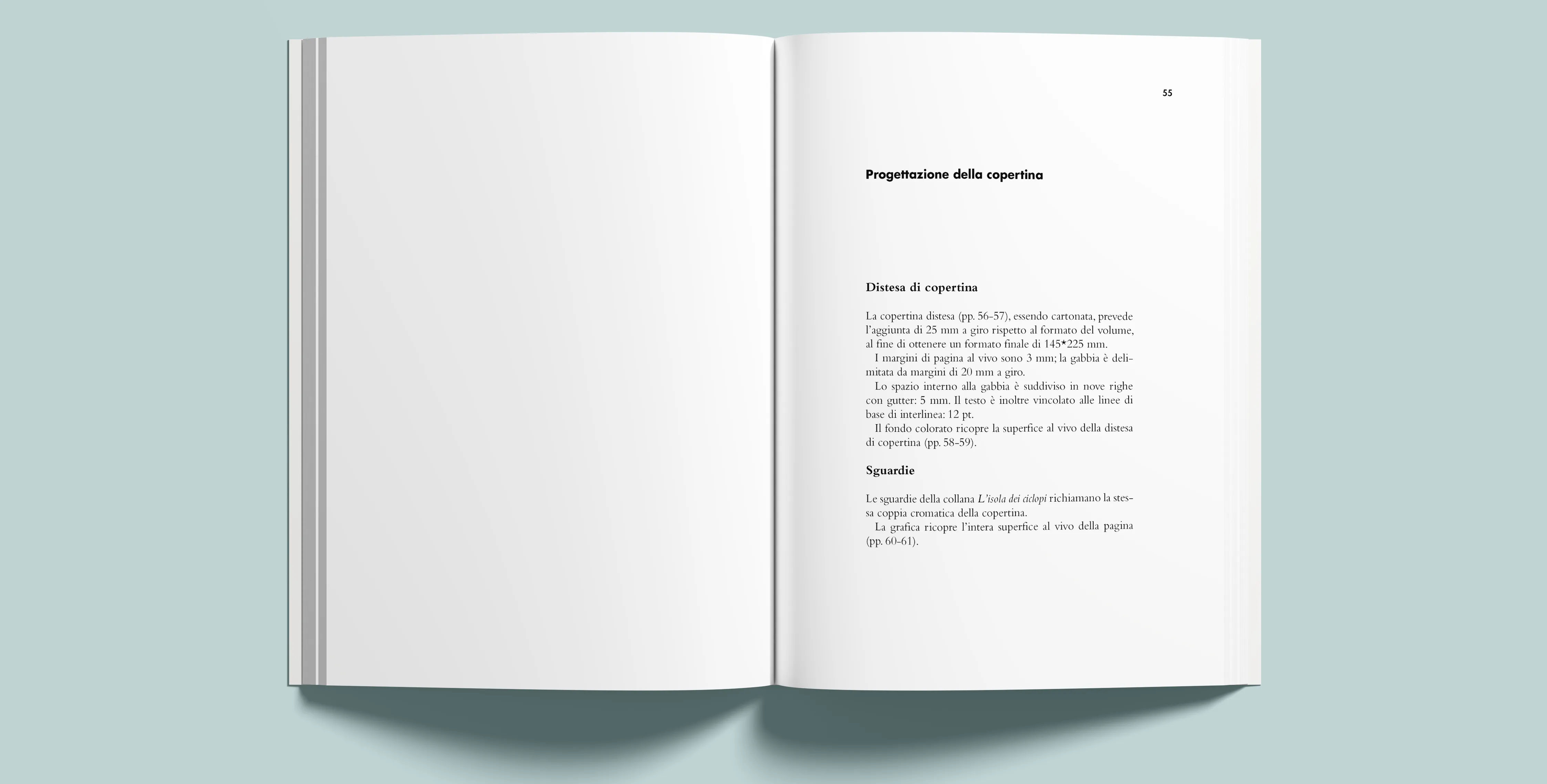 Pagina interna del manuale