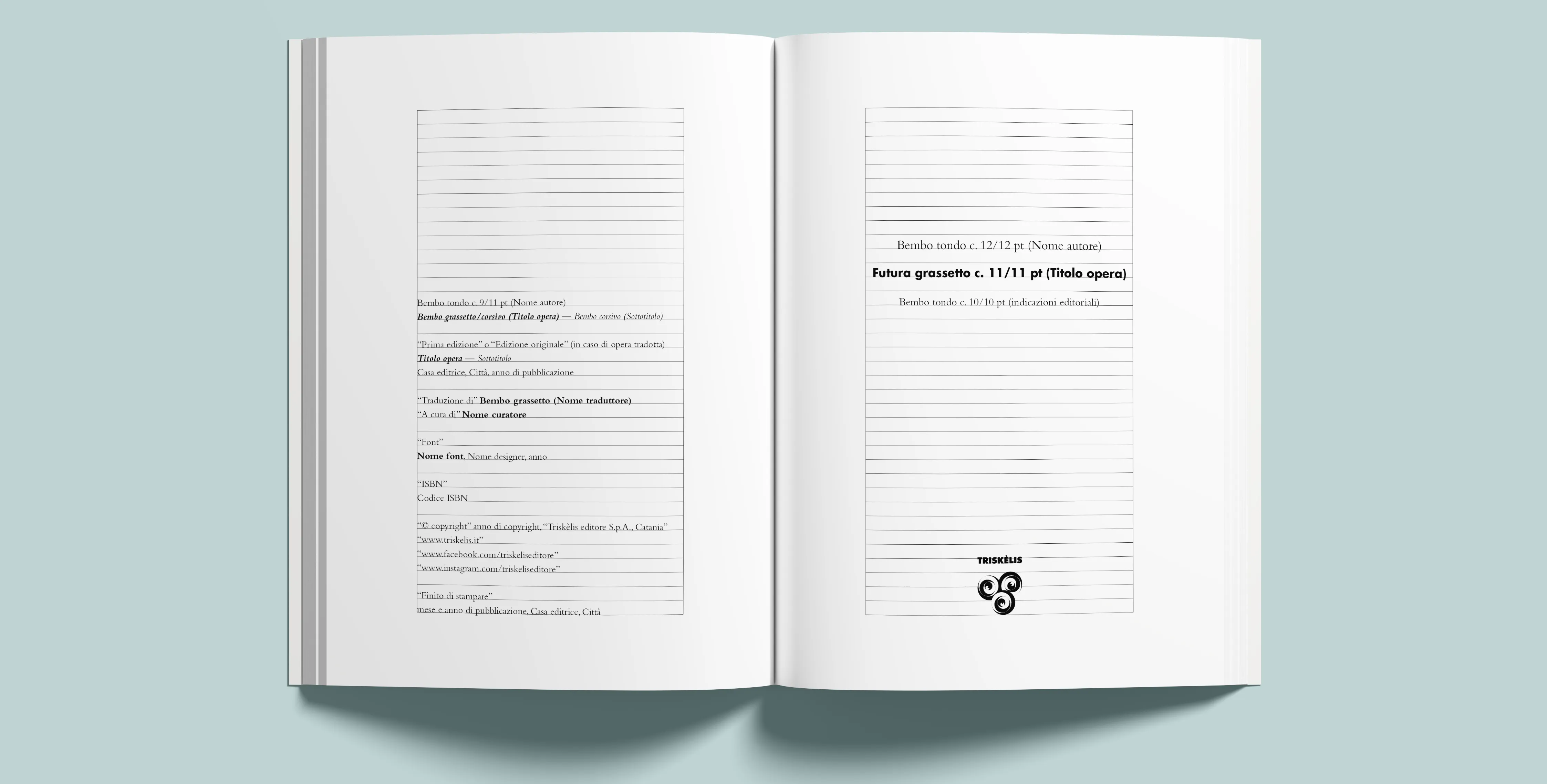 Pagina interna del manuale