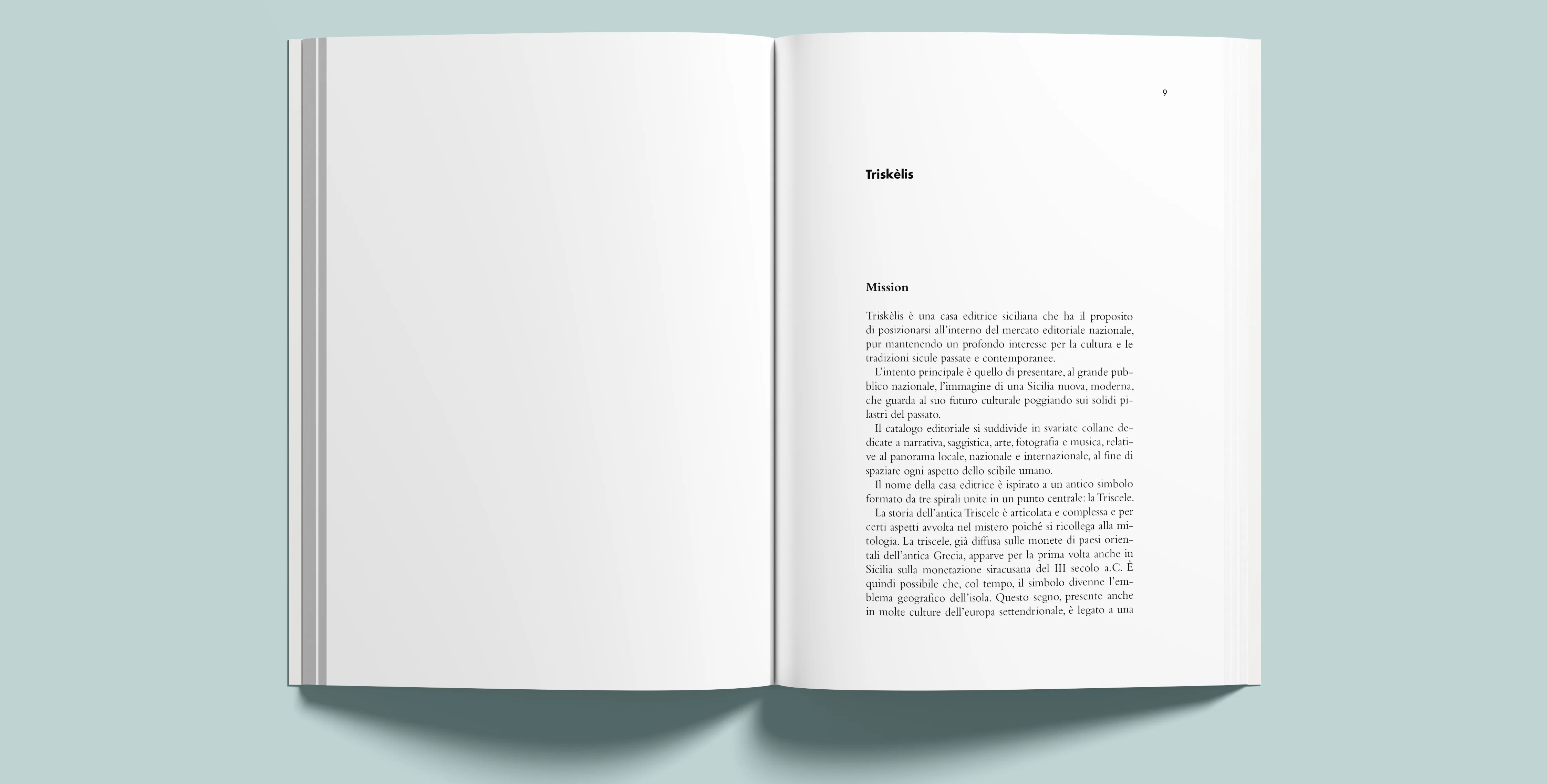 Pagina interna del manuale
