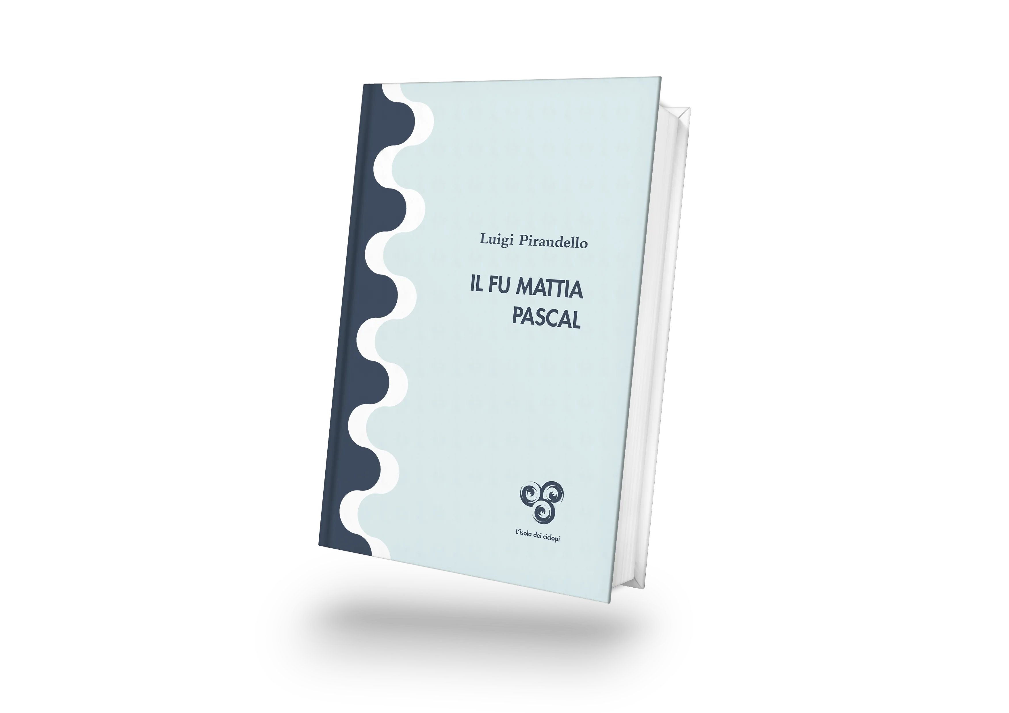 Prima di copertina Il fu Mattia Pascal