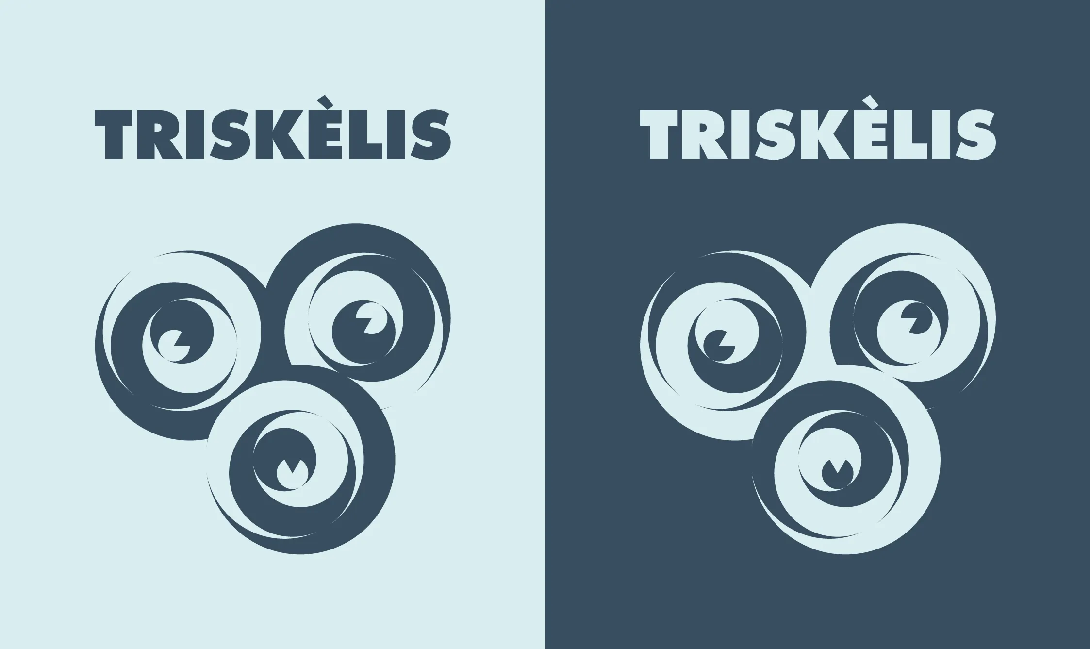 Marchio Triskelis blu