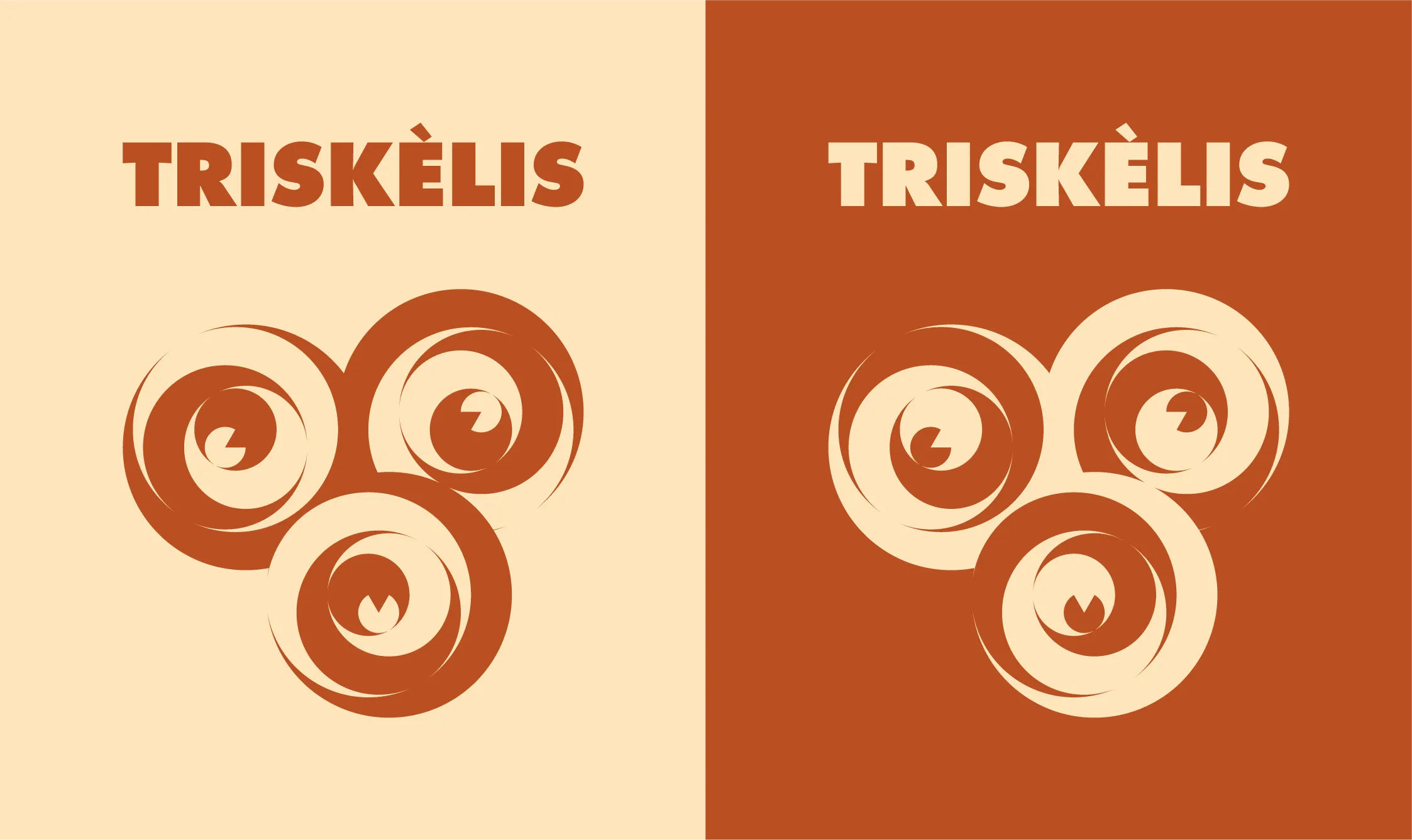 Marchio Triskelis arancione