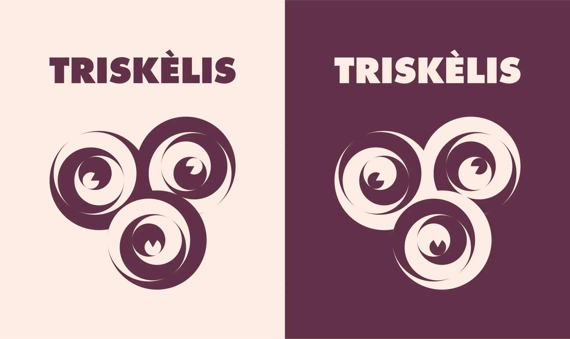 Marchio Triskelis rosso